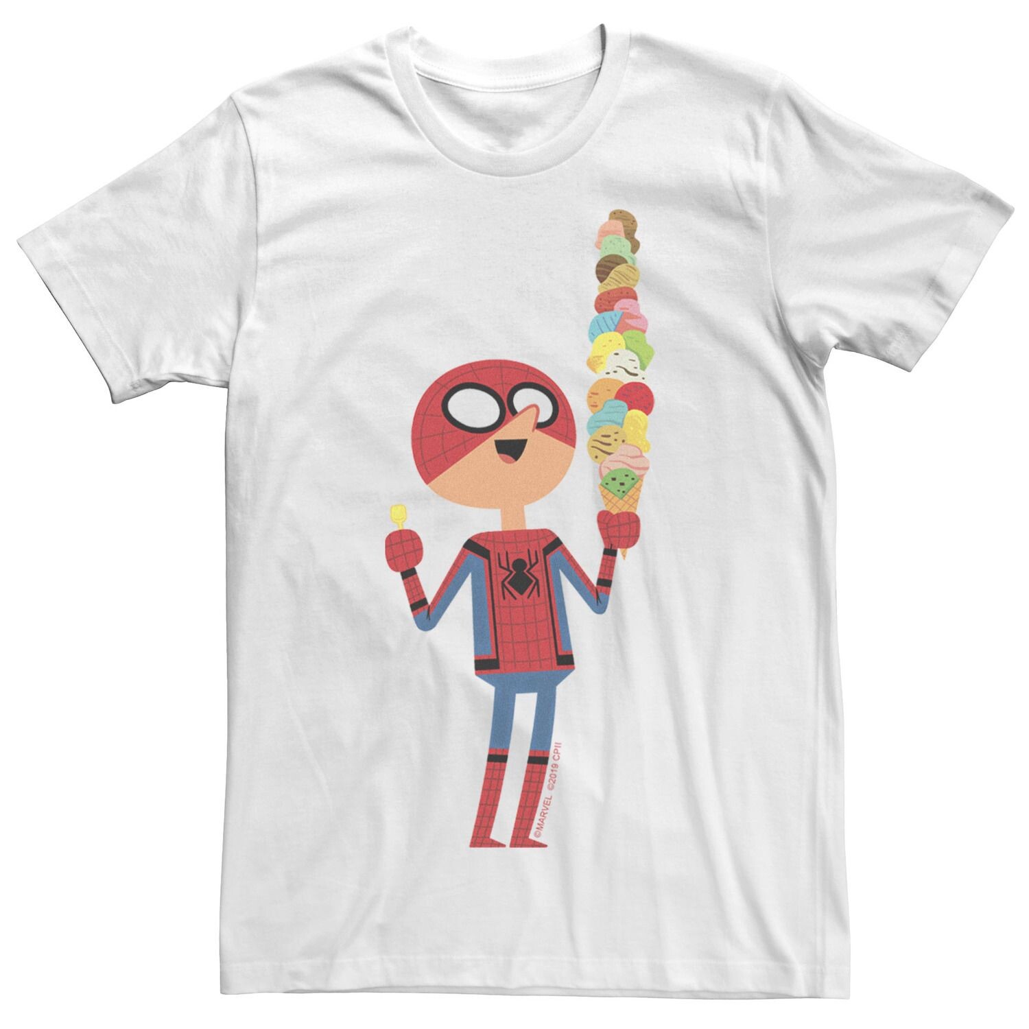 Мужская футболка с рисунком «Человек-паук вдали от дома» Happy Ice Cream Cone Marvel
Мужская футболка с рисунком «Человек-паук вдали от дома» Happy Ice Cream Cone Marvel