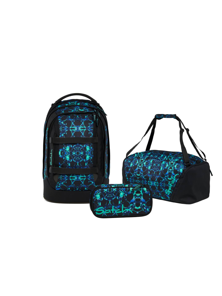 Satch Набор школьных рюкзаков PACK Caleido Blue, 3 предмета, синий
Satch Набор школьных рюкзаков PACK Caleido Blue, 3 предмета, синий