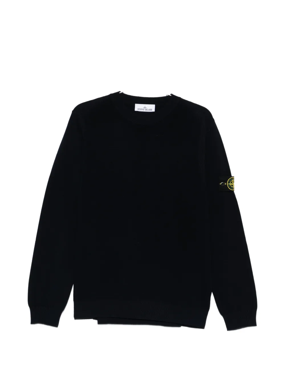 Свитер с круглым вырезом и нашивкой-логотипом Stone Island, синий
Свитер с круглым вырезом и нашивкой-логотипом Stone Island, синий