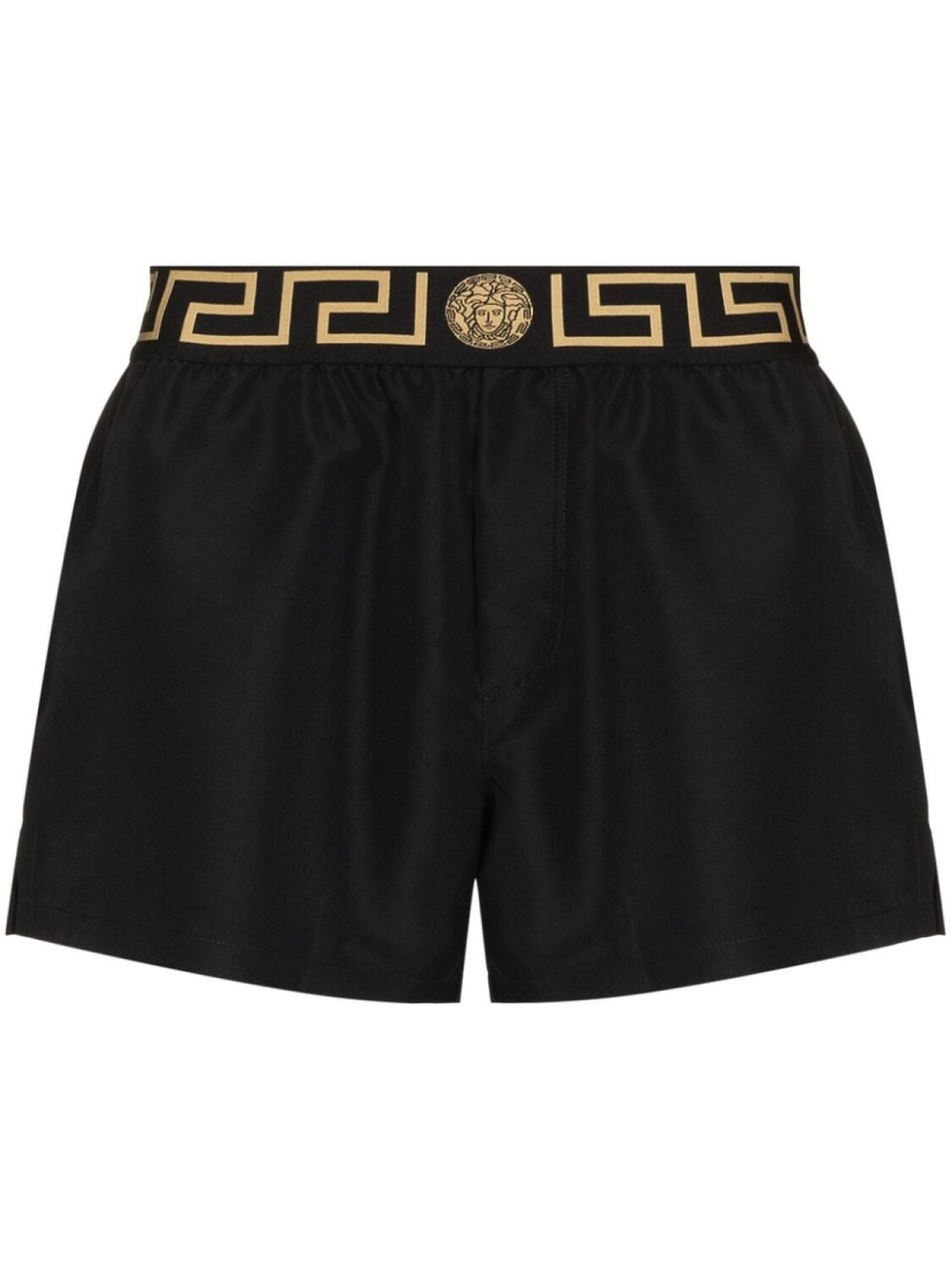 Versace плавки-шорты с узором Greca, черный
Versace плавки-шорты с узором Greca, черный
