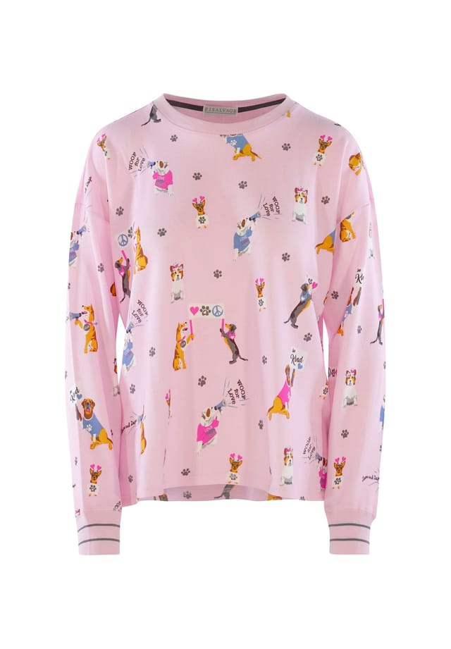 Верх пижамы "Гав за любовь" P.J.Salvage, розовый
Верх пижамы "Гав за любовь" P.J.Salvage, розовый