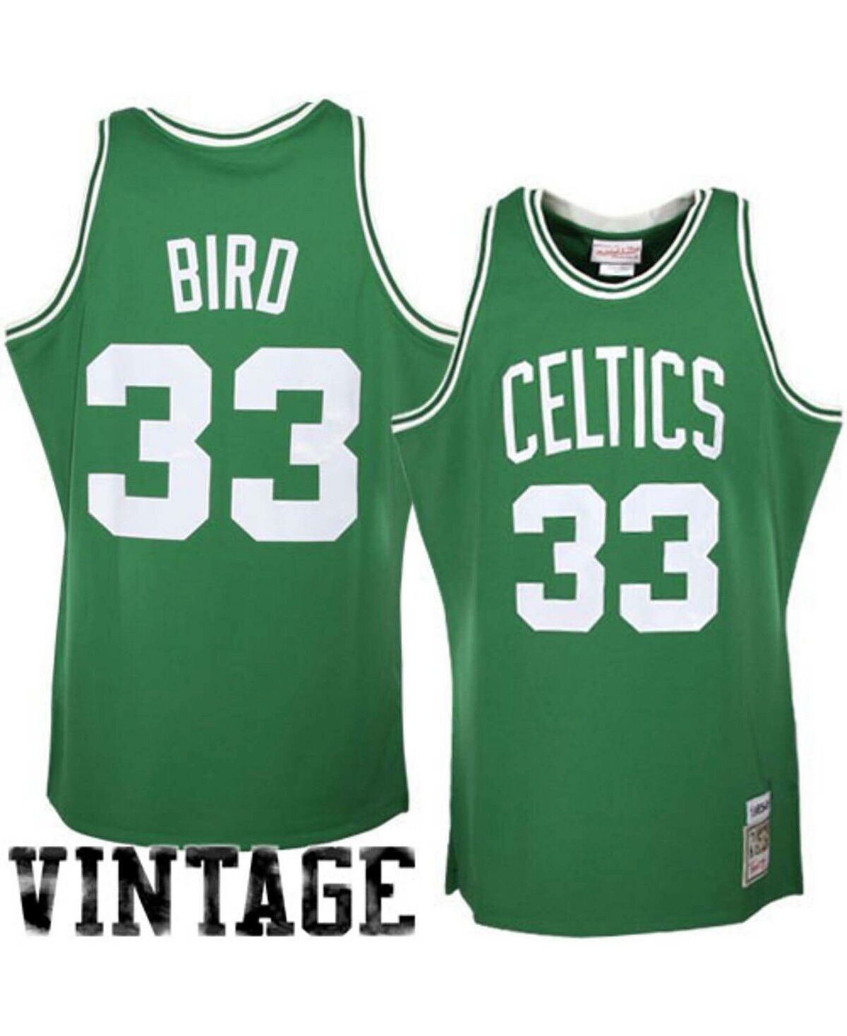Мужская аутентичная майка Larry Bird Kelly Green Boston Celtics 1985/86 Hardwood Classics Mitchell & Ness 
Мужская аутентичная майка Larry Bird Kelly Green Boston Celtics 1985/86 Hardwood Classics Mitchell & Ness