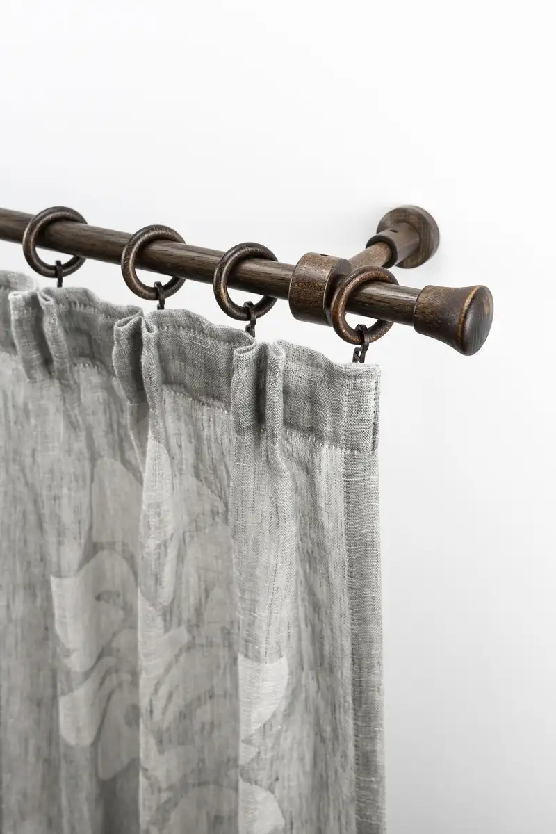 Карниз GARESA "Sandri Full Round, концевая кнопка Reno", 1 направляющая, желаемая длина, комплект штор из дерева, выдвижной, с кольцами 440 см, цвет nussbaum
Карниз GARESA "Sandri Full Round, концевая кнопка Reno", 1 направляющая, желаемая длина, комплект штор из дерева, выдвижной, с кольцами 440 см, цвет nussbaum