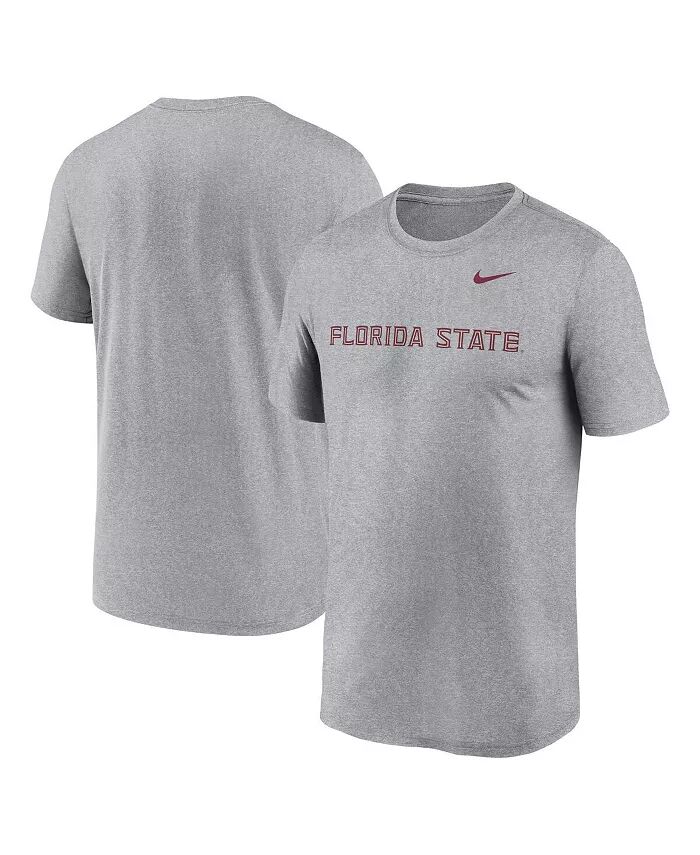 Футболка мужская Heather Gray Florida State Seminoles Primetime Legend с надписью Nike
Футболка мужская Heather Gray Florida State Seminoles Primetime Legend с надписью Nike