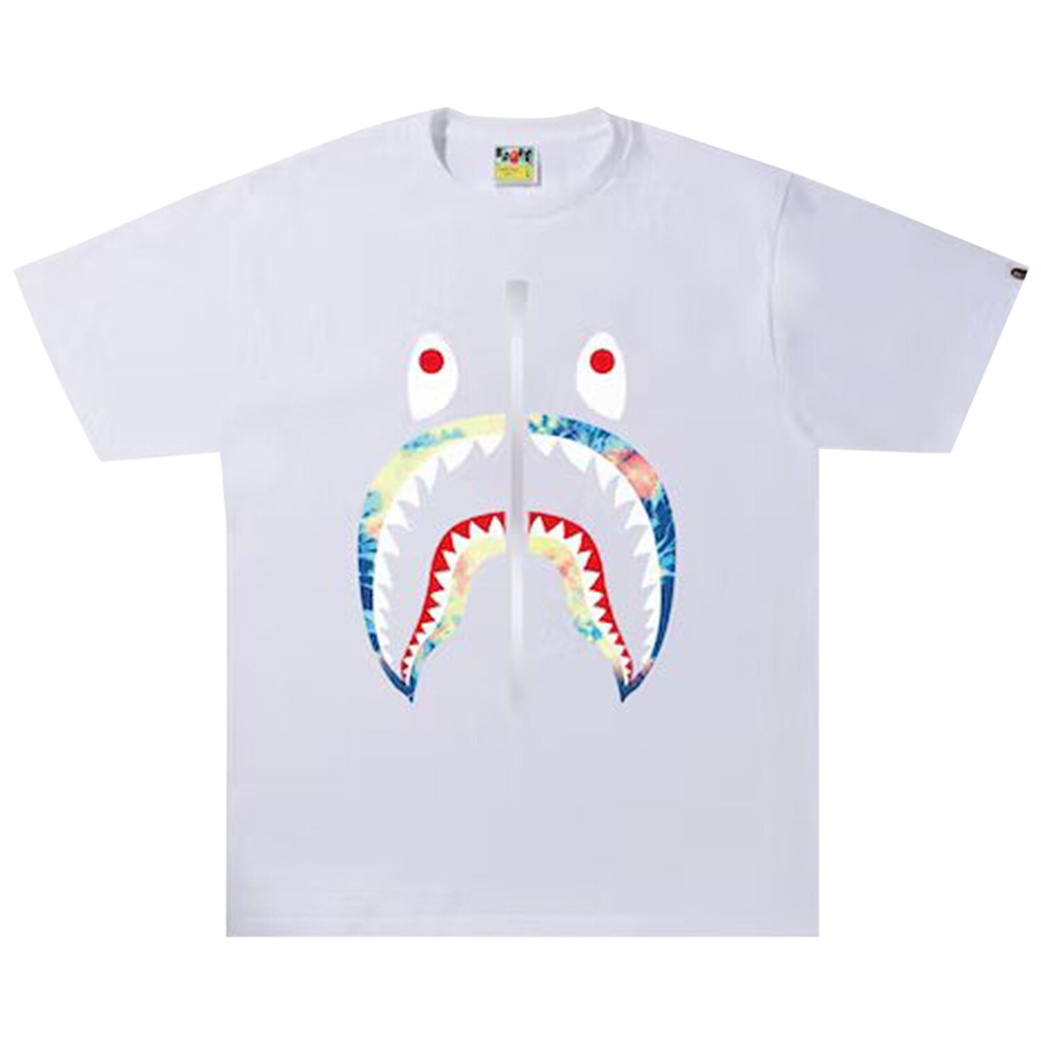 Футболка BAPE Tie Dye Shark, Белый/Многоцветный
Футболка BAPE Tie Dye Shark, Белый/Многоцветный