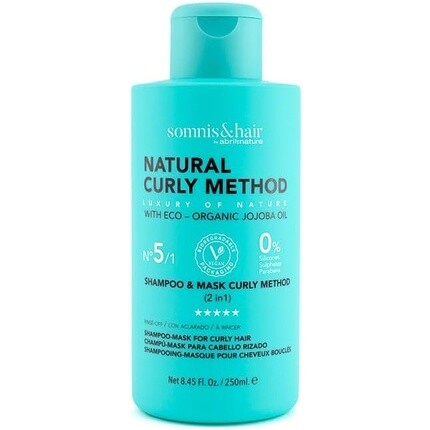 SOMNIS&HAIR Method Шампунь и маска для кудрей 2 в 1 для кудрей и волн 250мл
SOMNIS&HAIR Method Шампунь и маска для кудрей 2 в 1 для кудрей и волн 250мл