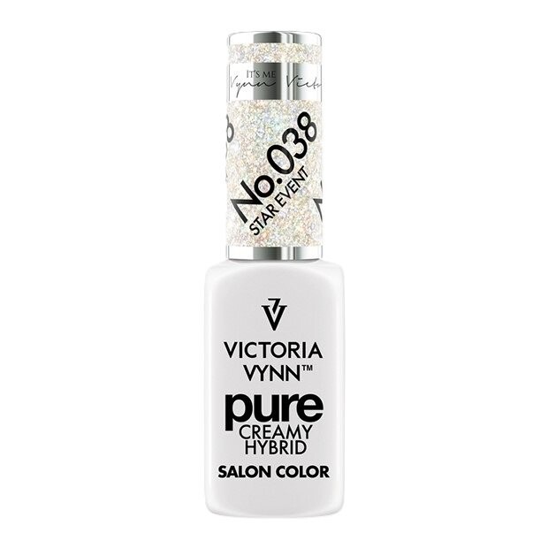 Гибридный лак для ногтей Victoria Vynn Pure Creamy Hybrid 038 Star Event, 8 мл
Гибридный лак для ногтей Victoria Vynn Pure Creamy Hybrid 038 Star Event, 8 мл