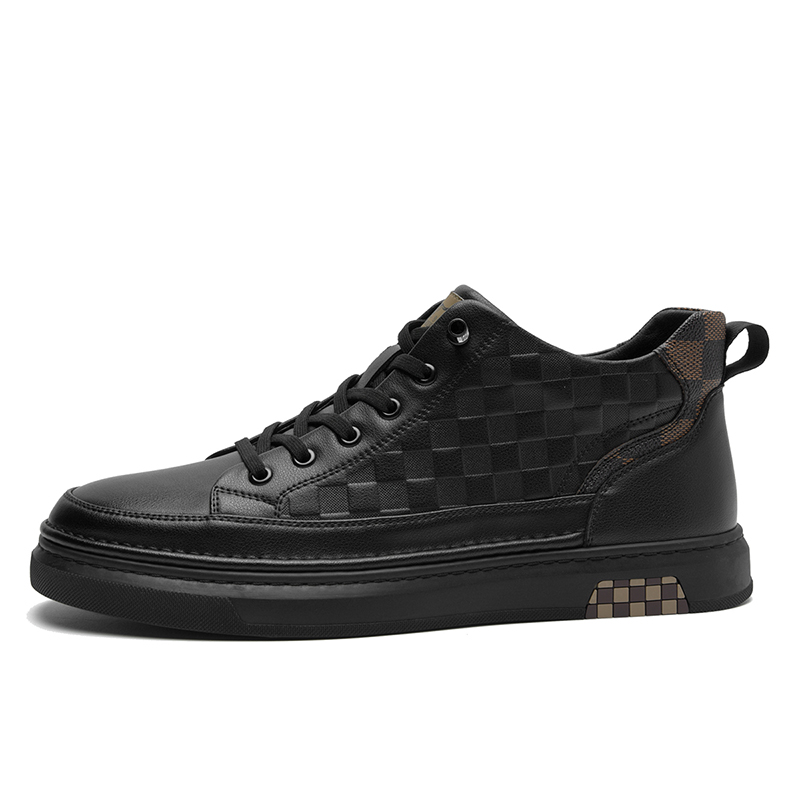 Теплые противоскользящие низкие скейтерские туфли с эффектом увеличения роста для мужчин SEPTWOLVES, черные
Теплые противоскользящие низкие скейтерские туфли с эффектом увеличения роста для мужчин SEPTWOLVES, черные