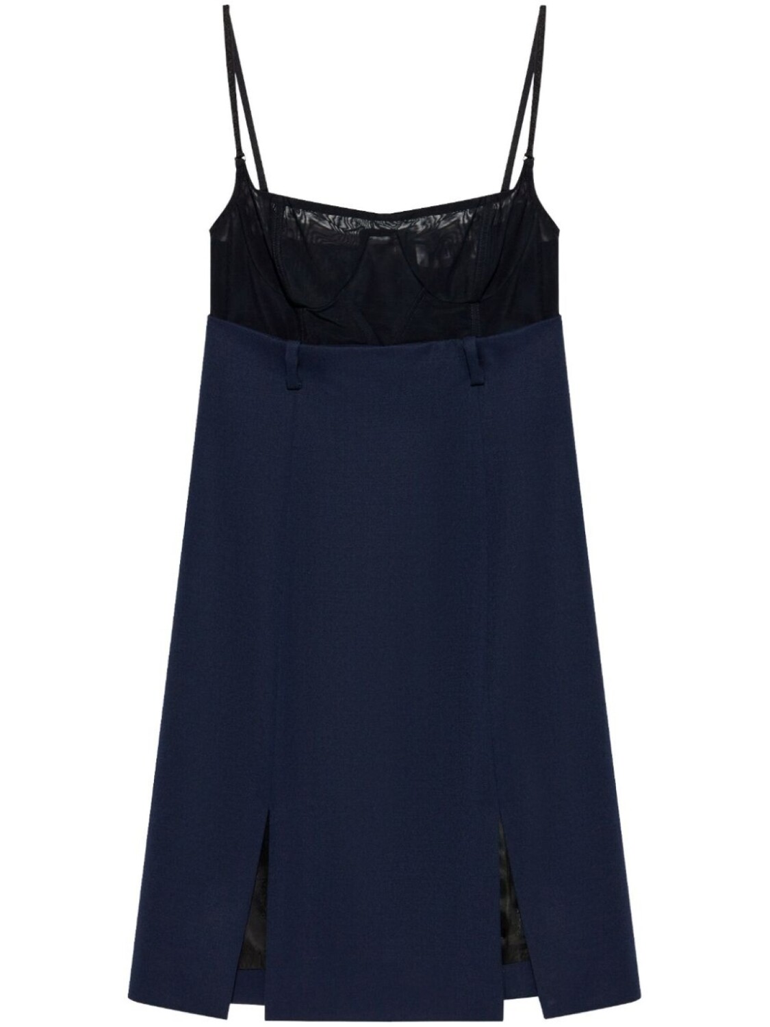 Мини-платье с панелями The Attico, синий
Мини-платье с панелями The Attico, синий