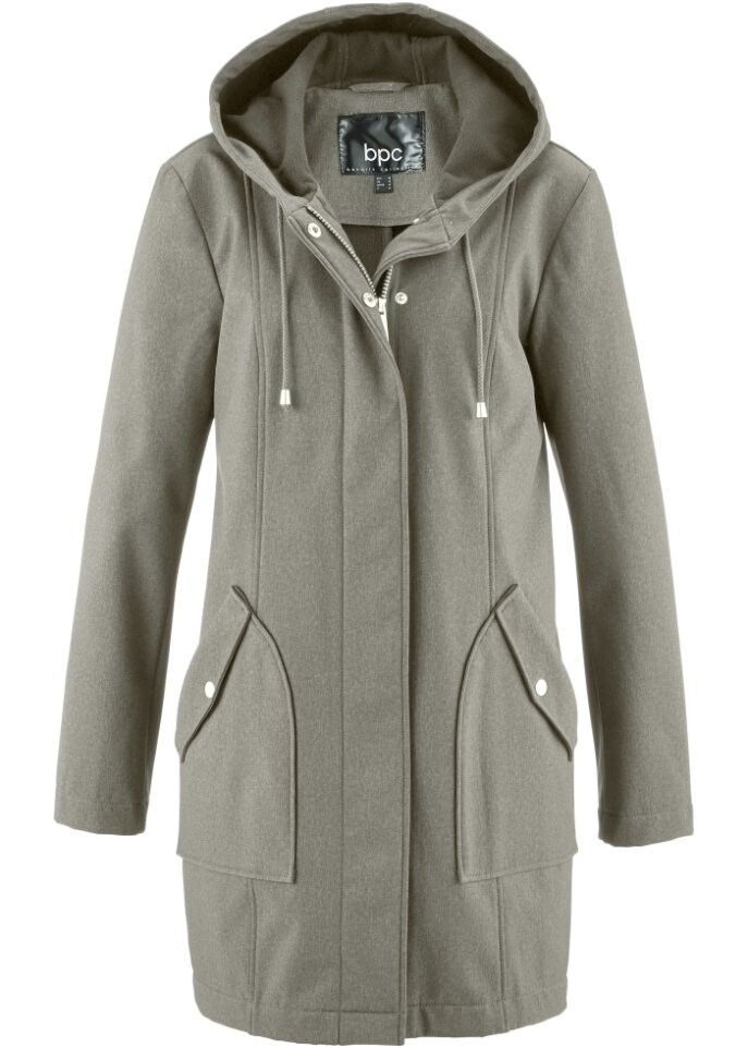 Куртка softshell с капюшоном Bpc Bonprix Collection, серый
Куртка softshell с капюшоном Bpc Bonprix Collection, серый