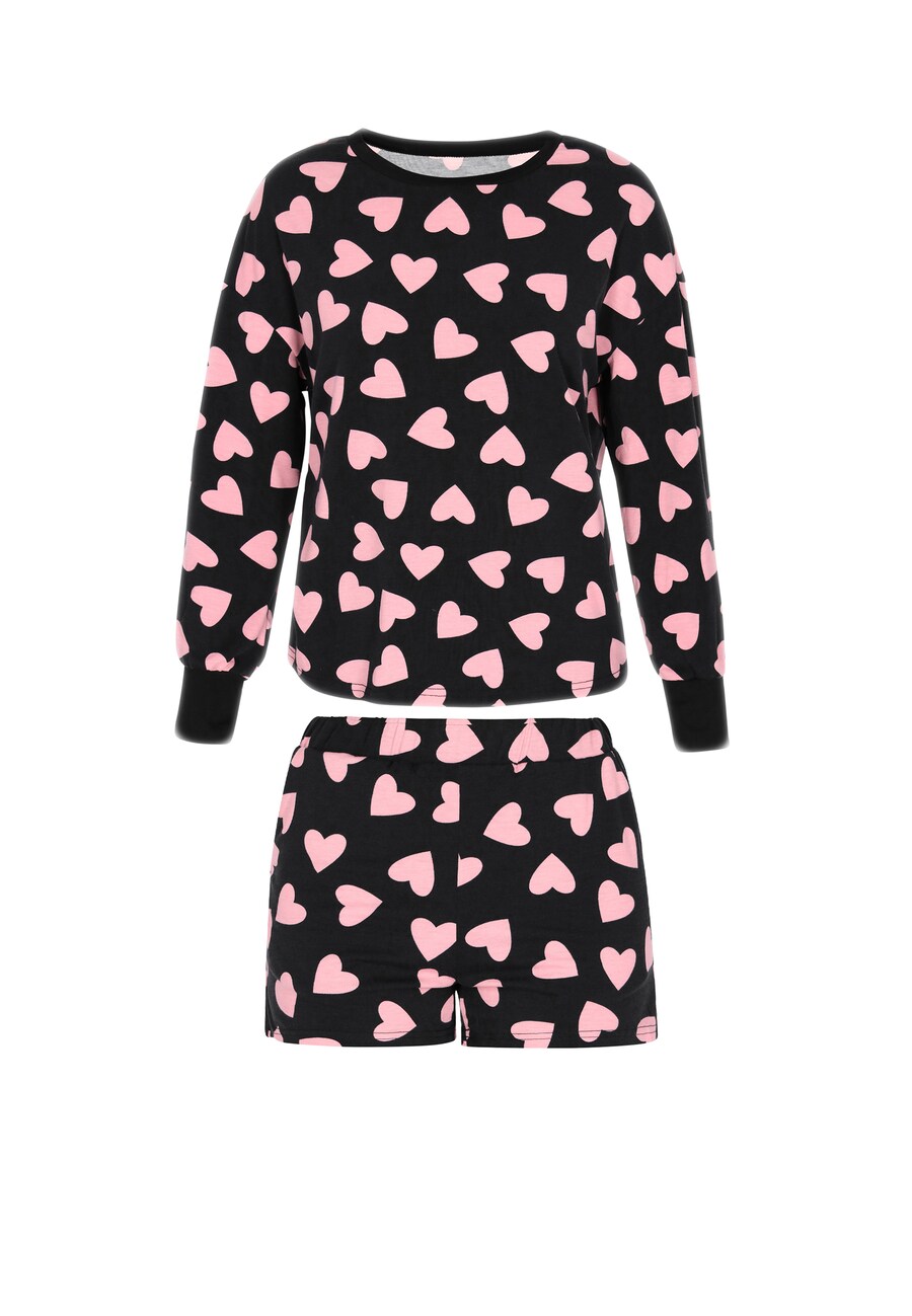 Короткий пижамный комплект faina, черный
Короткий пижамный комплект faina, черный