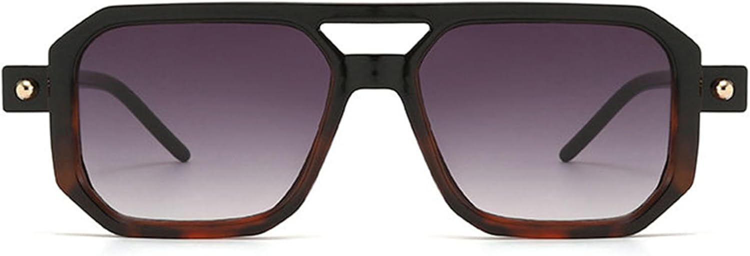 Солнцезащитные очки Willochra Vintage Double Bridge Squar Flat Pilot Sunglasses для женщин и мужчин, классическая ретро-оправа в стиле 70-х, стильные, с защитой от УФ-излучения UV400, C14
Солнцезащитные очки Willochra Vintage Double Bridge Squar Flat Pilot Sunglasses для женщин и мужчин, классическая ретро-оправа в стиле 70-х, стильные, с защитой от УФ-излучения UV400, C14