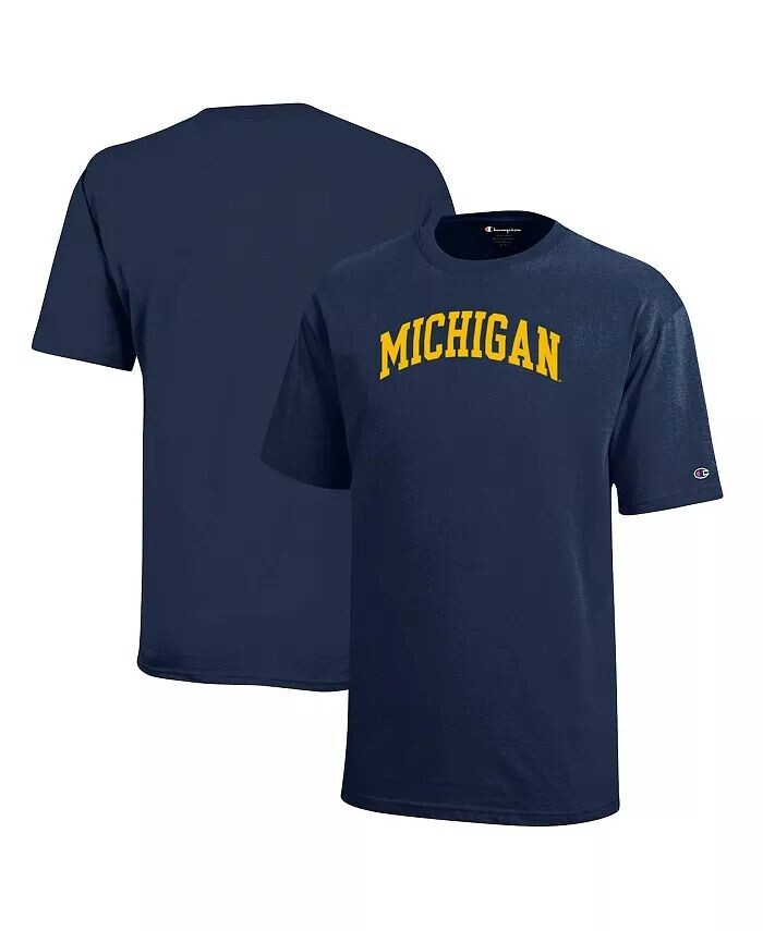 Темно-синяя футболка Michigan Wolverines Team Arch для мальчиков и девочек Champion, синий
Темно-синяя футболка Michigan Wolverines Team Arch для мальчиков и девочек Champion, синий