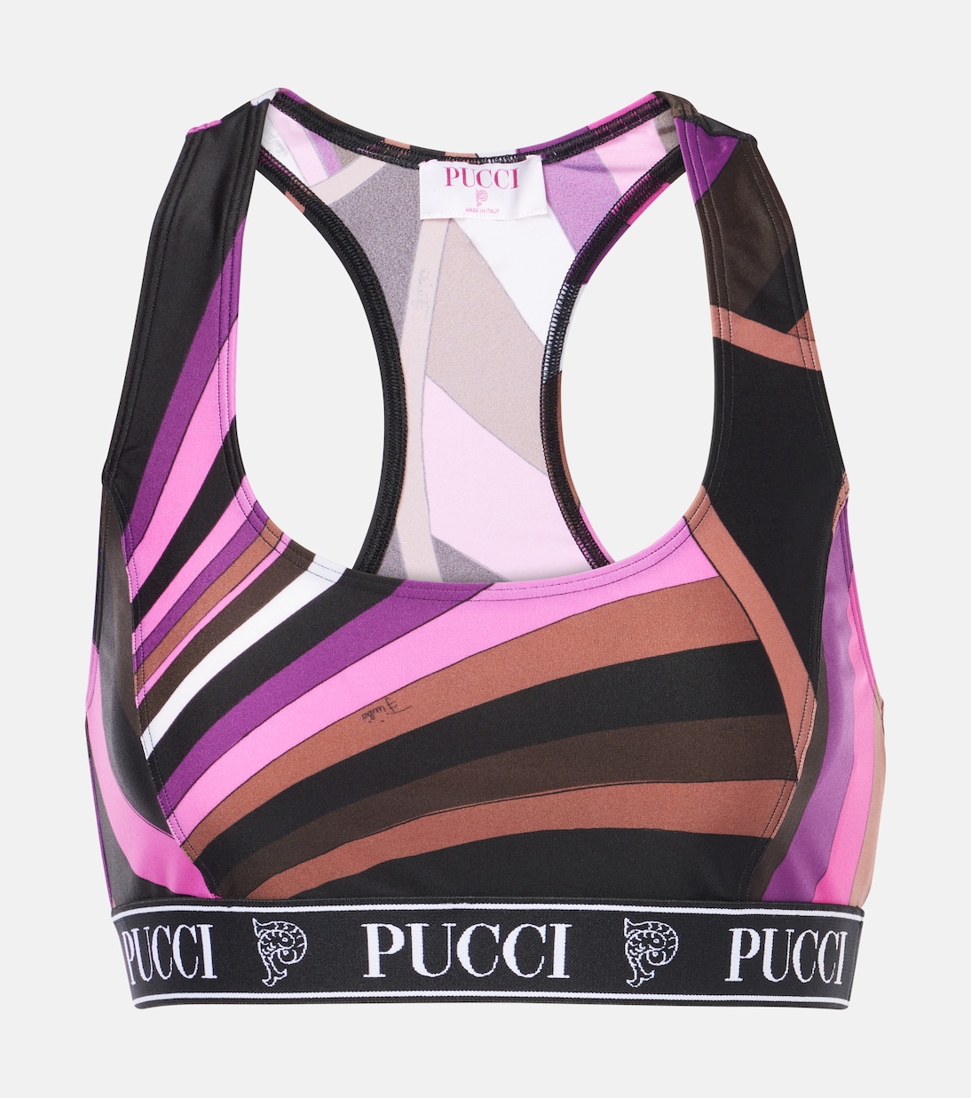 Спортивный бюстгальтер Iride Pucci, Fuxia/Marrone 
Спортивный бюстгальтер Iride Pucci, Fuxia/Marrone