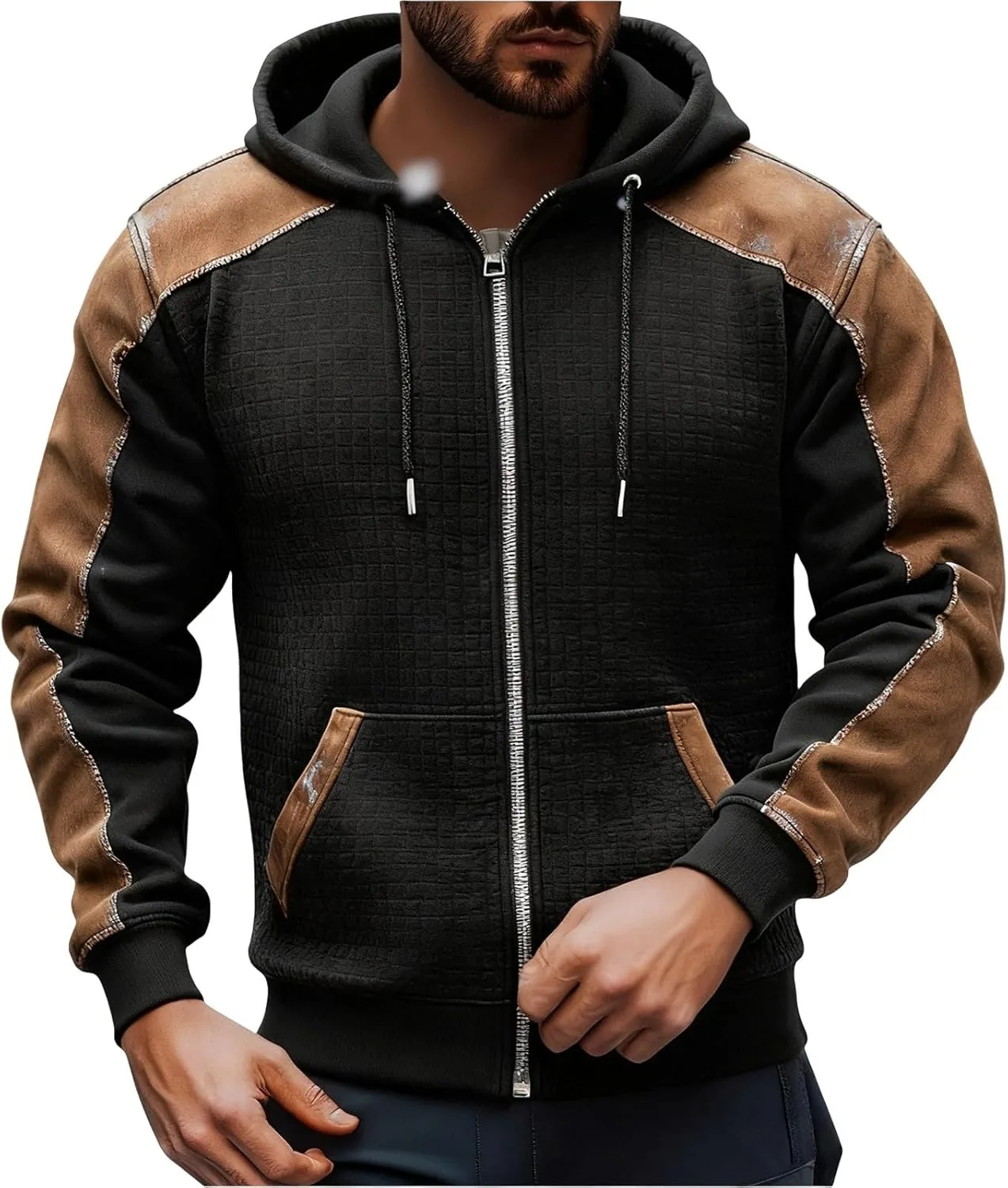 Мужской худи Casual однотонный легкий с длинным рукавом
Мужской худи Casual однотонный легкий с длинным рукавом