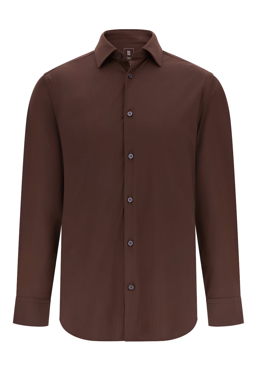 Рубашка на пуговицах классического кроя Boggi Milano, темно-коричневый
Рубашка на пуговицах классического кроя Boggi Milano, темно-коричневый