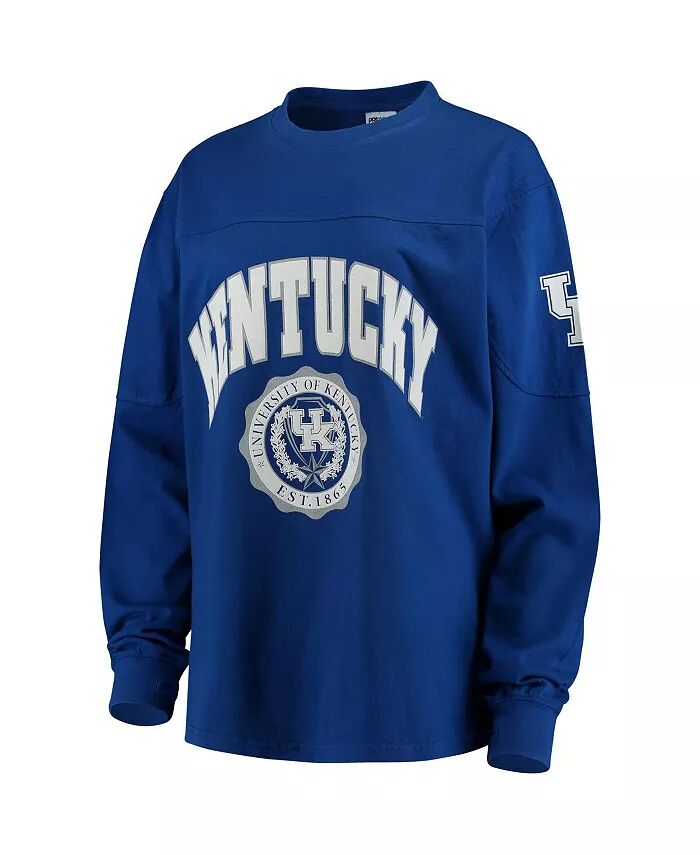 Женская футболка с длинным рукавом Royal Kentucky Wildcats Edith Pressbox
Женская футболка с длинным рукавом Royal Kentucky Wildcats Edith Pressbox