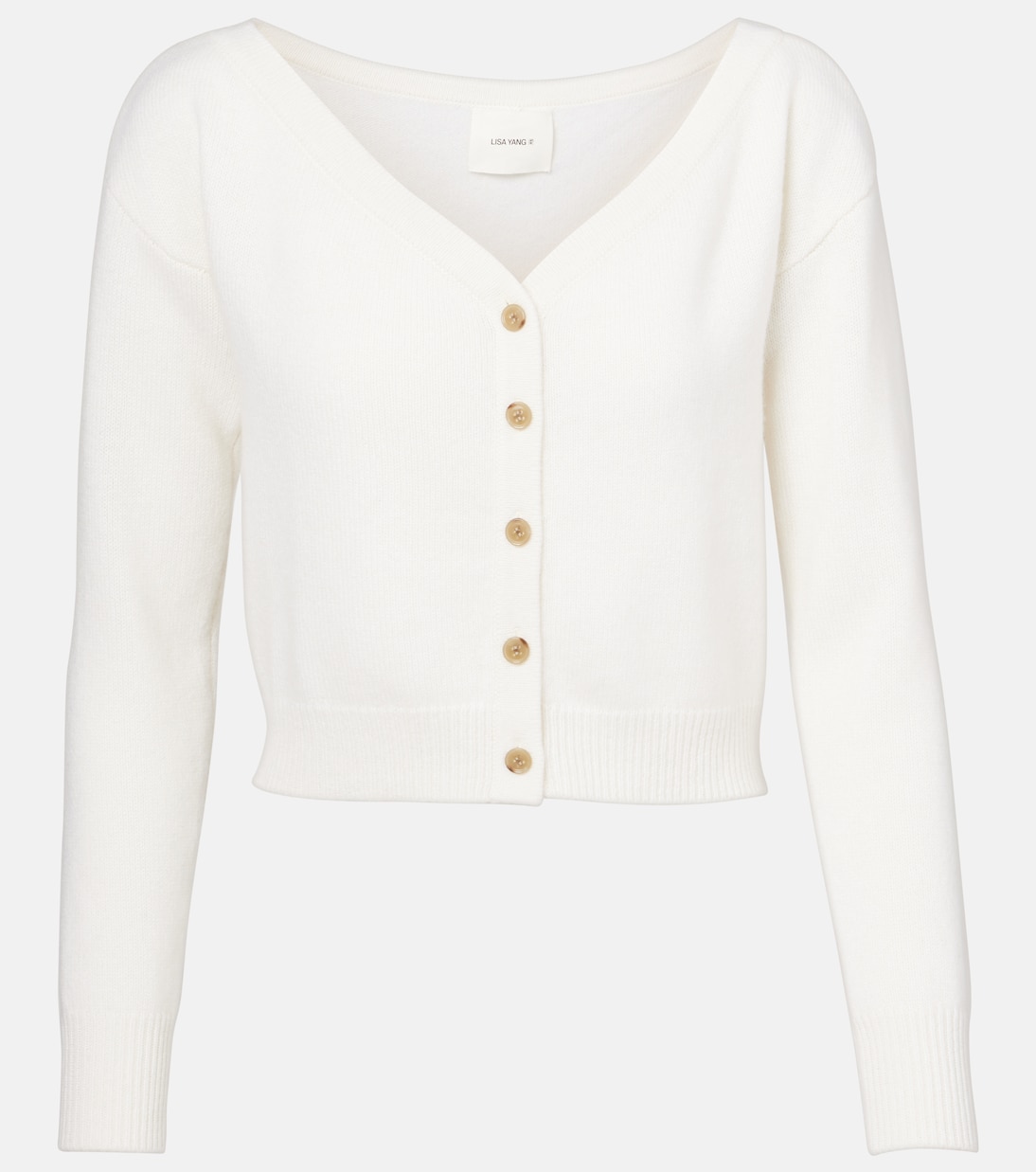 Кардиган из кашемира Beata Lisa Yang, кремовый
Кардиган из кашемира Beata Lisa Yang, кремовый