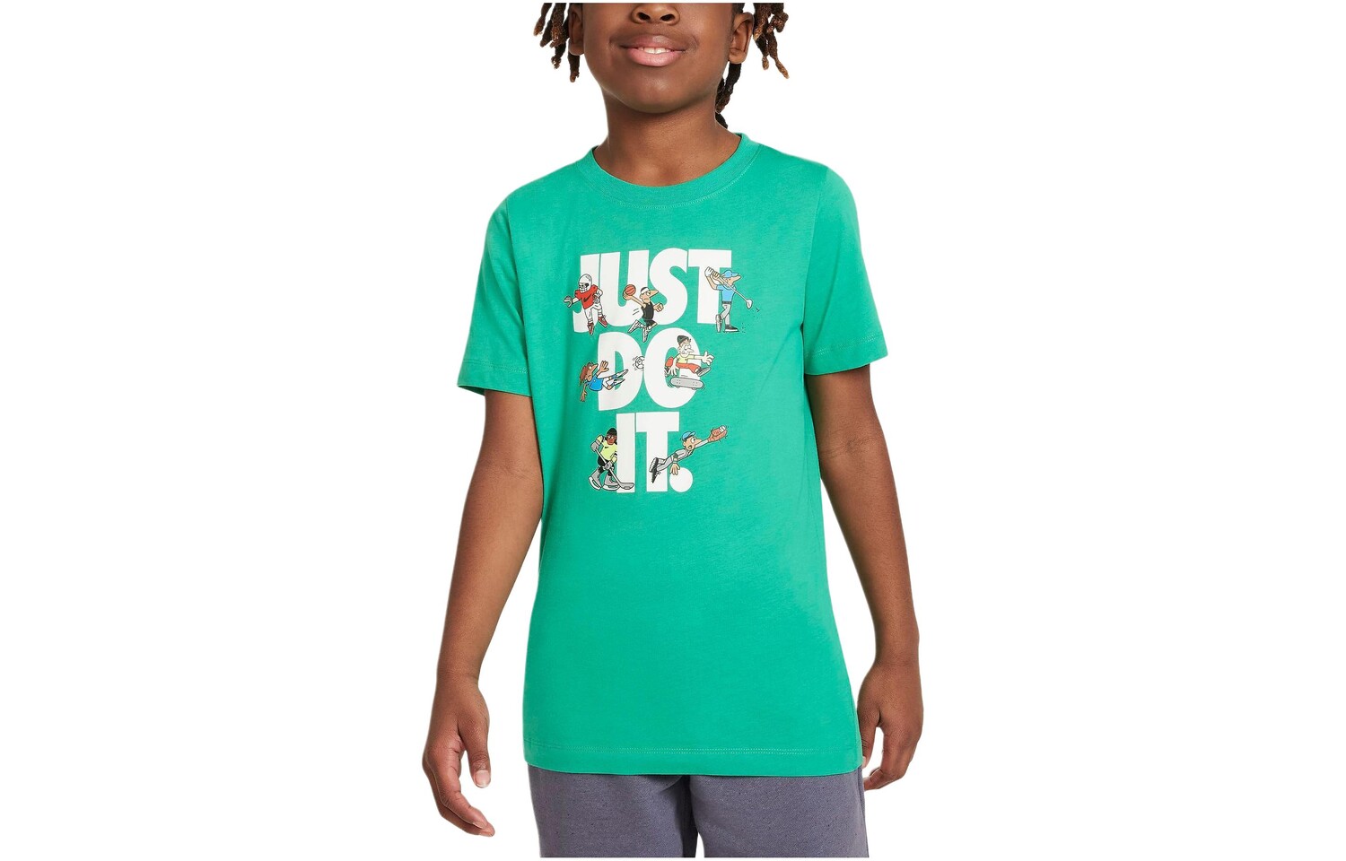 Детская футболка Nike, зеленый
Детская футболка Nike, зеленый