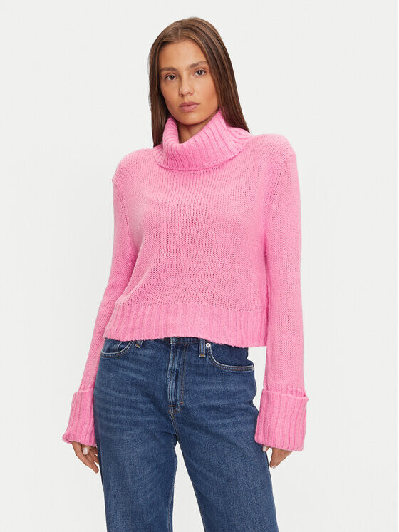 Свитер свободного кроя с высоким воротником Brave Soul, розовый
Свитер свободного кроя с высоким воротником Brave Soul, розовый