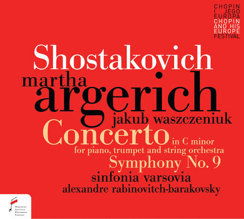 CD диск Shostakovich / Argerich, Martha / Waszczeniuka: Shostakovich / Cto for Pno C Minor Op 35 / Sym 9
CD диск Shostakovich / Argerich, Martha / Waszczeniuka: Shostakovich / Cto for Pno C Minor Op 35 / Sym 9