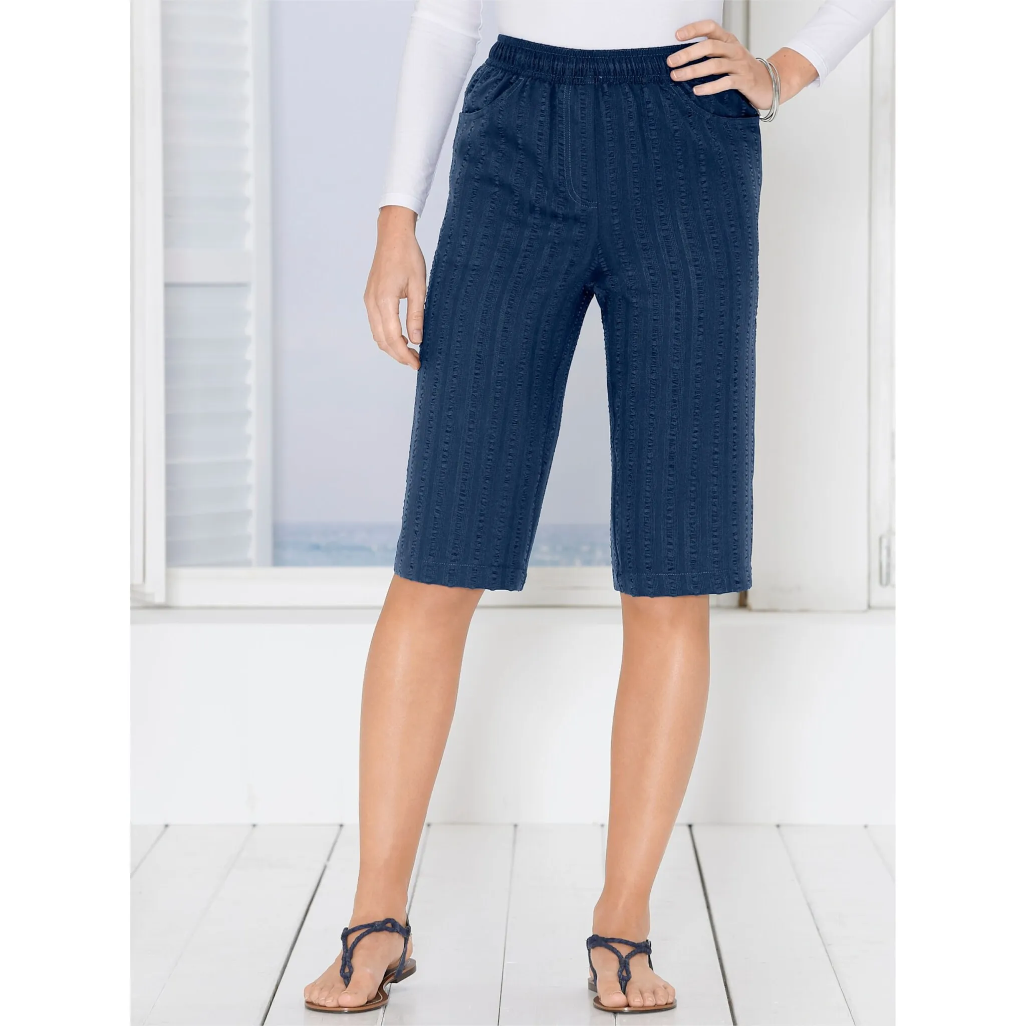 Шорты-бермуды Classic Basics, цвет морской волны
Шорты-бермуды Classic Basics, цвет морской волны