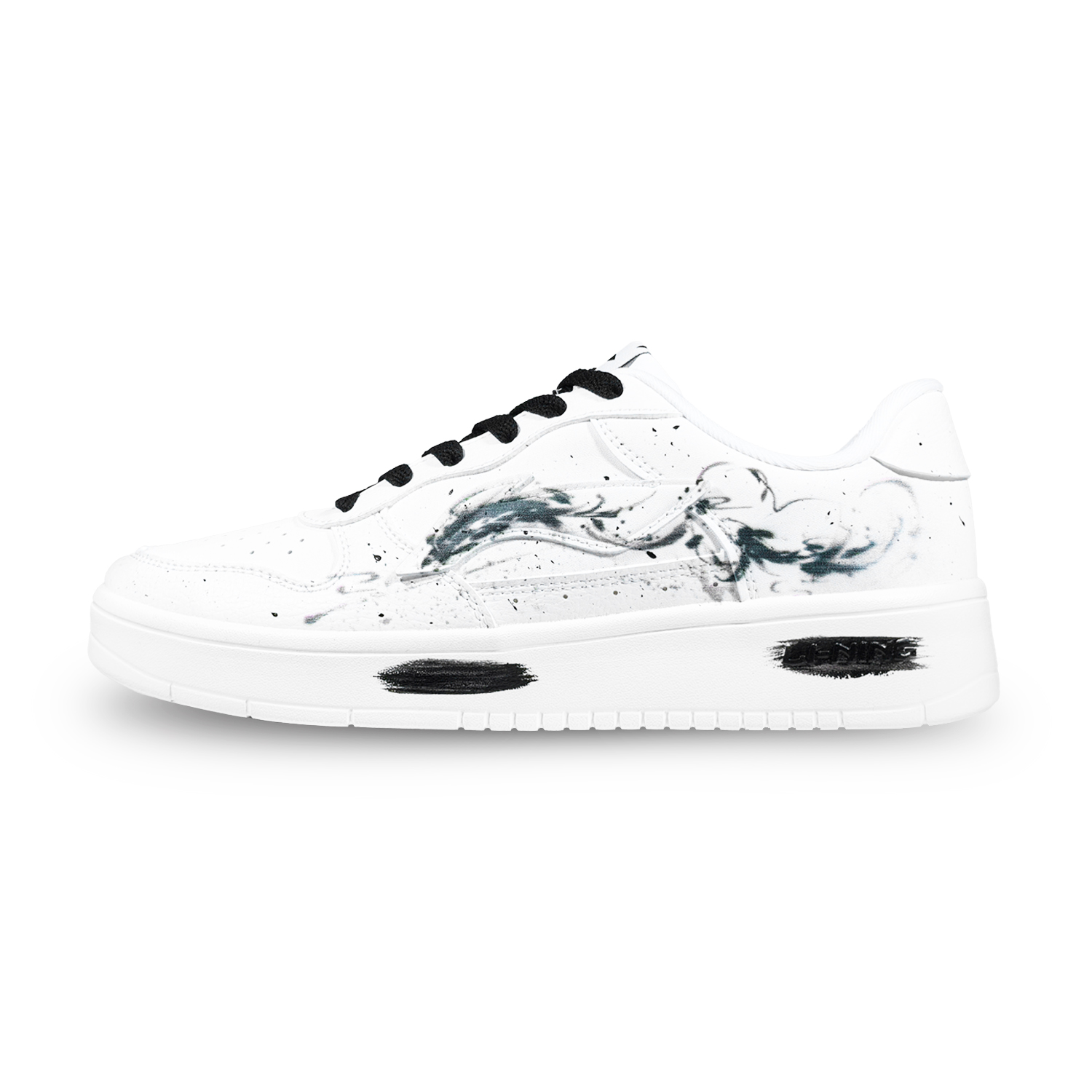 Мужские плавающие скейтбордные кроссовки Li Ning Floating Boat Slip Resistant Balance Low top., ink stain
Мужские плавающие скейтбордные кроссовки Li Ning Floating Boat Slip Resistant Balance Low top., ink stain