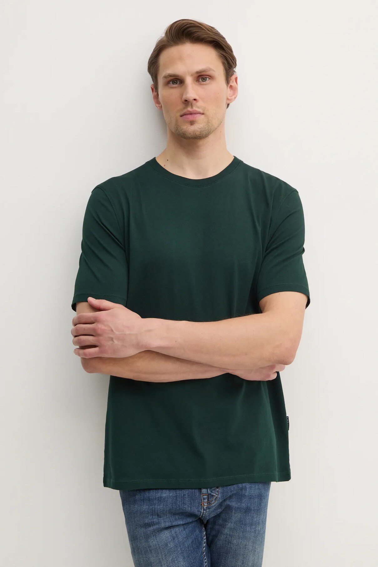 Футболка из хлопка Sisley, зеленый
Футболка из хлопка Sisley, зеленый