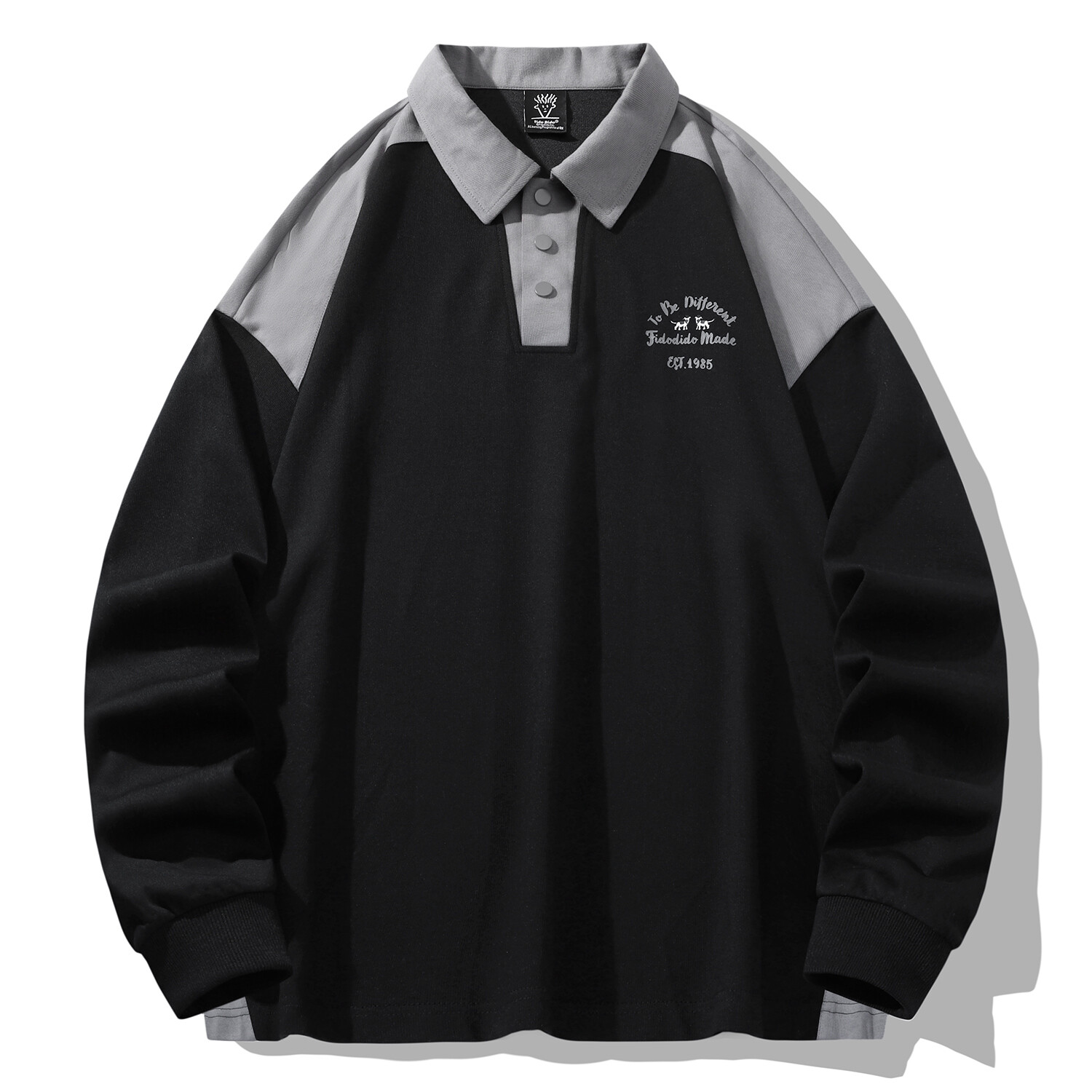 Рубашка-поло унисекс FIDO DIDO, Черный
Рубашка-поло унисекс FIDO DIDO, Черный