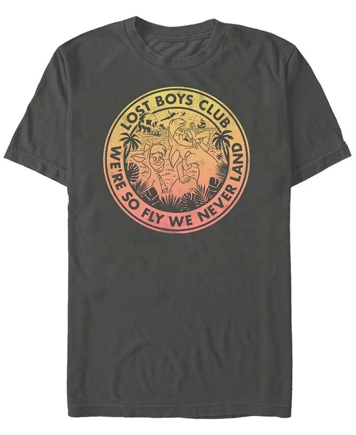Мужская футболка с градиентной эмблемой «Питер Пэн Lost Boys Club» Disney, футболка с коротким рукавом Fifth Sun, серый
Мужская футболка с градиентной эмблемой «Питер Пэн Lost Boys Club» Disney, футболка с коротким рукавом Fifth Sun, серый