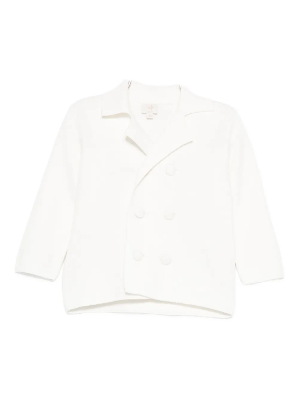 Кардиган на двухрядной застежке Il Gufo, белый
Кардиган на двухрядной застежке Il Gufo, белый