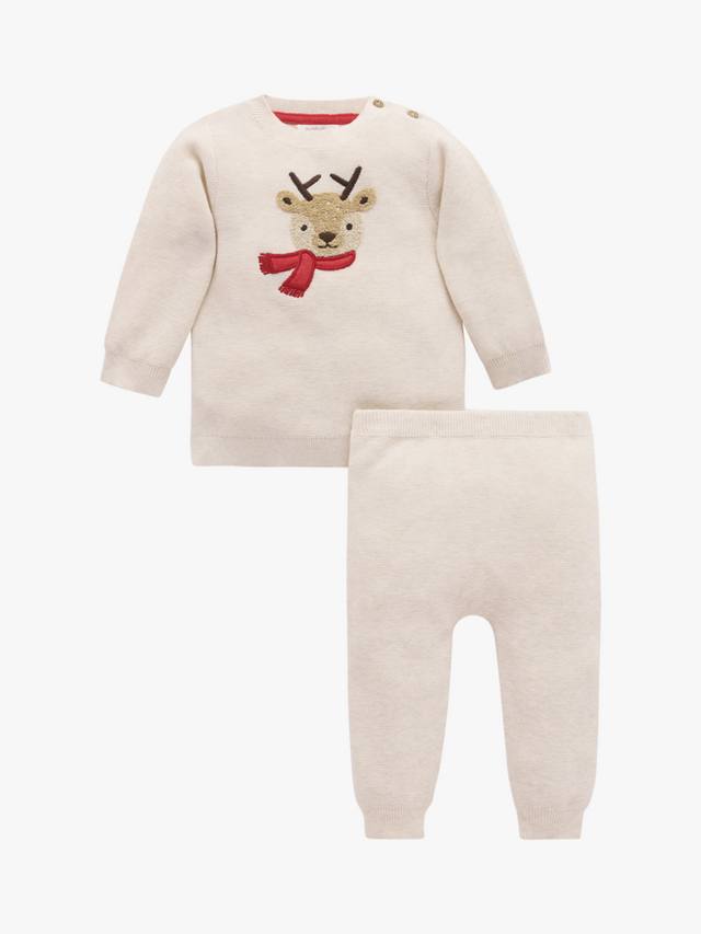 Детский комплект из свитера и леггинсов из хлопковой смеси Purebaby, Xmas Print
Детский комплект из свитера и леггинсов из хлопковой смеси Purebaby, Xmas Print