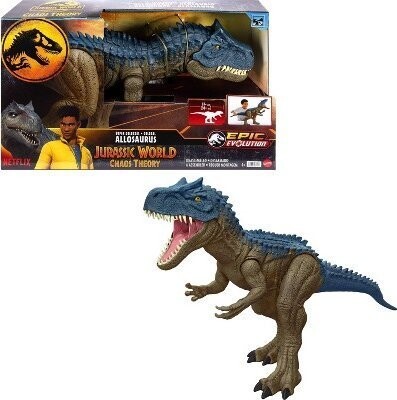 Фигурка динозавра Mattel Jurassic World Super Colossal Allosaurus 
Фигурка динозавра Mattel Jurassic World Super Colossal Allosaurus