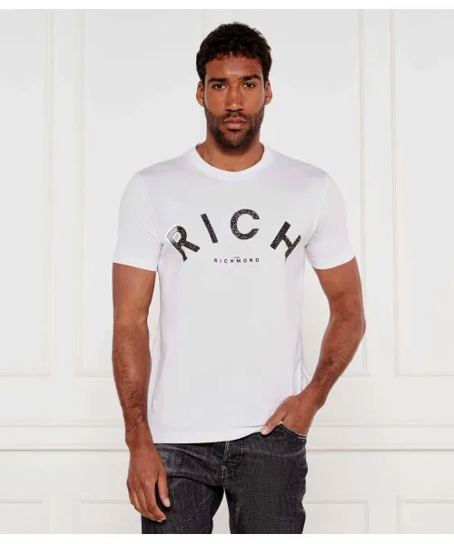 Футболка Сегим Regular fit John Richmond, белый
Футболка Сегим Regular fit John Richmond, белый