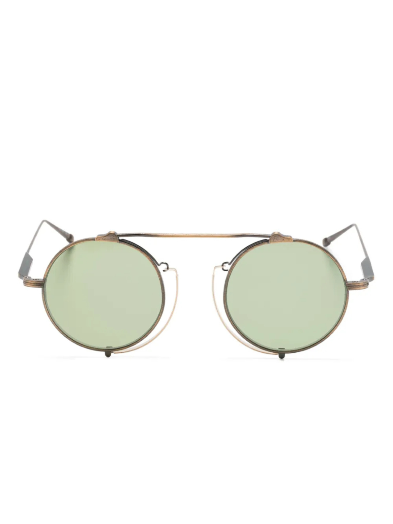 Солнцезащитные очки в круглой оправе Matsuda, коричневый
Солнцезащитные очки в круглой оправе Matsuda, коричневый