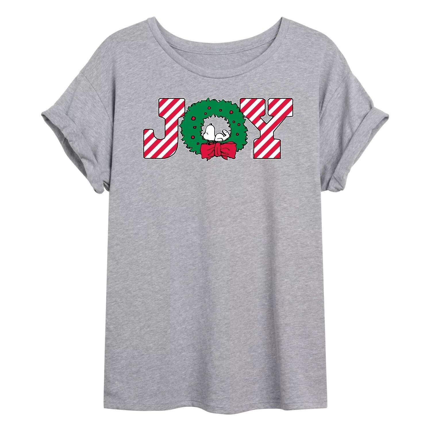 Футболка с струящимся графическим рисунком Peanuts Joy Wreath для детей Juniors' Peanuts Joy Wreath Licensed Character
Футболка с струящимся графическим рисунком Peanuts Joy Wreath для детей Juniors' Peanuts Joy Wreath Licensed Character