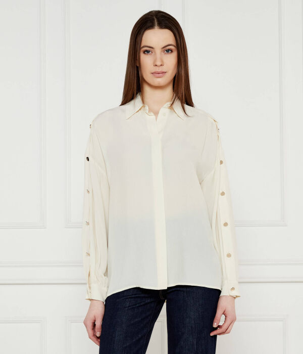 Рубашка Relaxed fit Liu Jo, бежевый
Рубашка Relaxed fit Liu Jo, бежевый