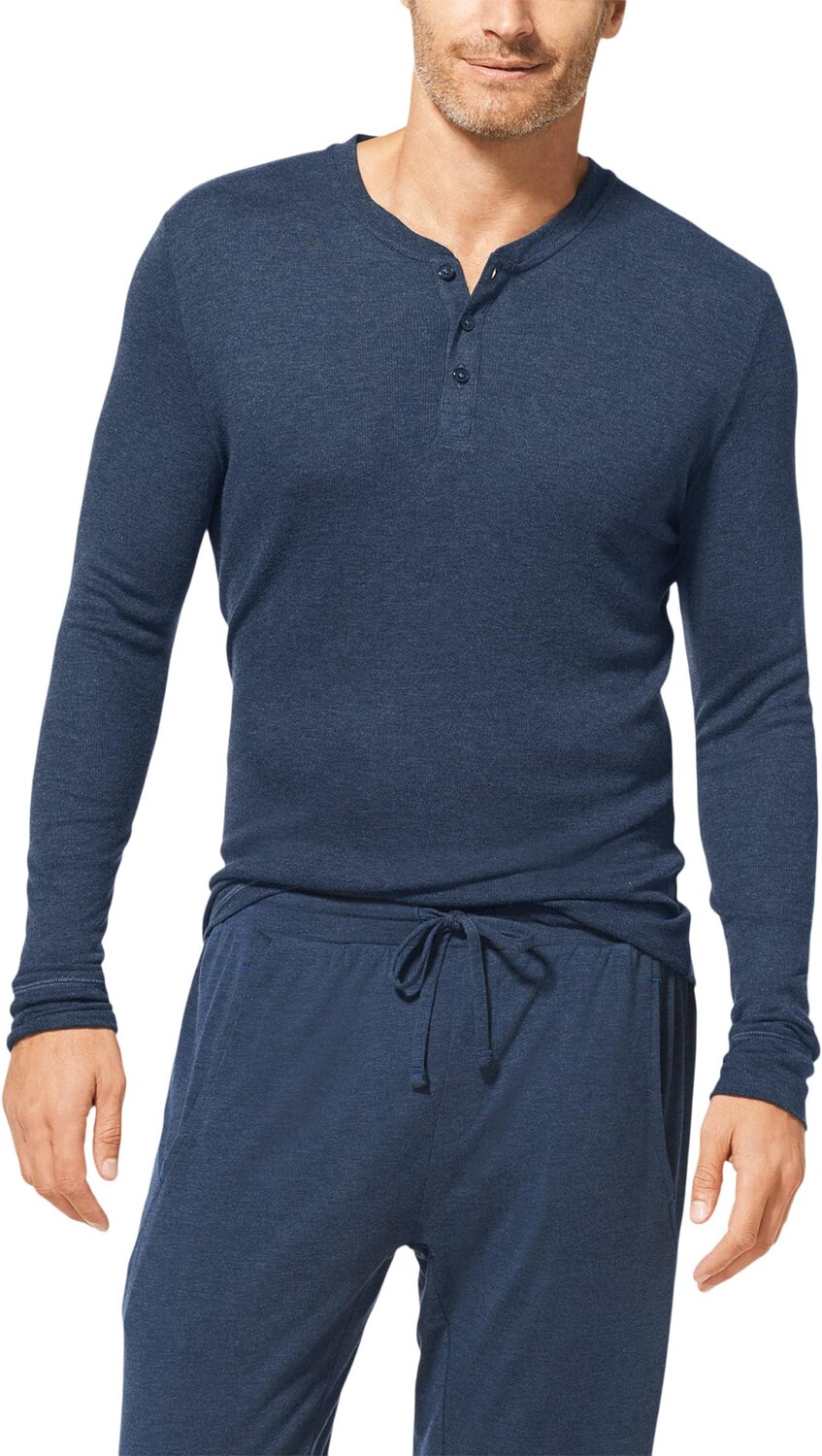 Хенли Lounge с длинными рукавами Tommy John, цвет Dress Blues Heather
Хенли Lounge с длинными рукавами Tommy John, цвет Dress Blues Heather