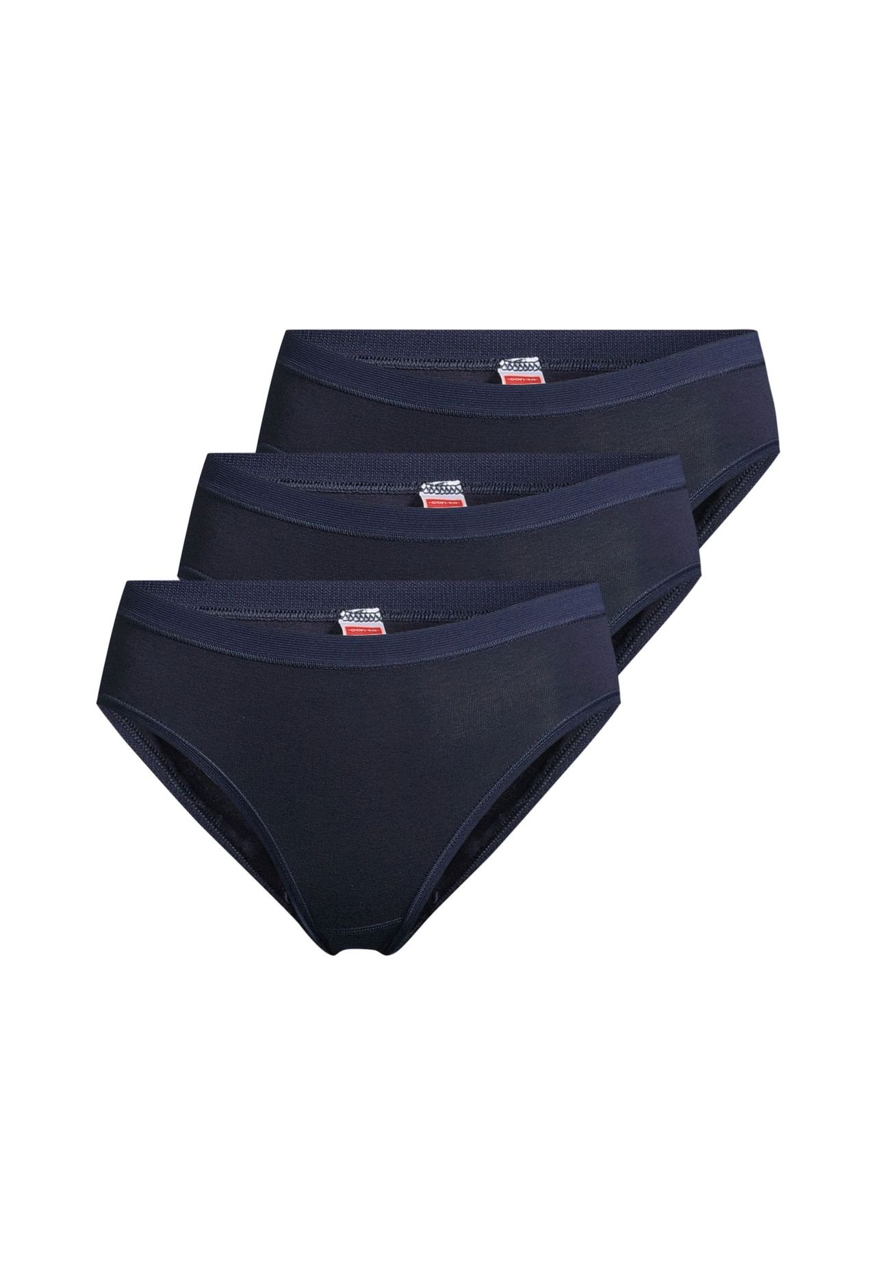 Трусики миди, набор из 3 шт в тонкую рубчик -con-ta-, морской
Трусики миди, набор из 3 шт в тонкую рубчик -con-ta-, морской