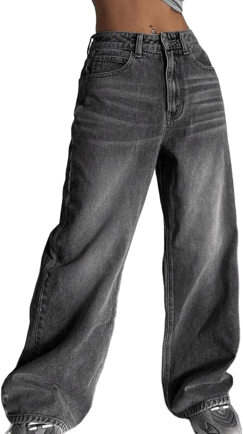 Женские джинсы high Waisted Straight Leg серые с пуговицами и молнией XIALIJU
Женские джинсы high Waisted Straight Leg серые с пуговицами и молнией XIALIJU