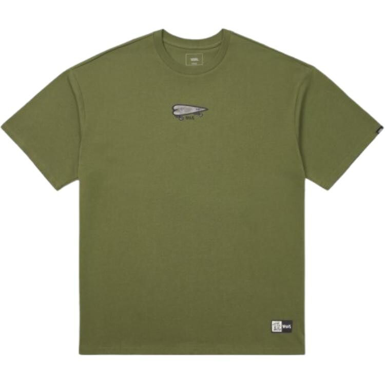 Футболка X Asian Artist Collection унисекс зеленая Vans, зеленый 
Футболка X Asian Artist Collection унисекс зеленая Vans, зеленый