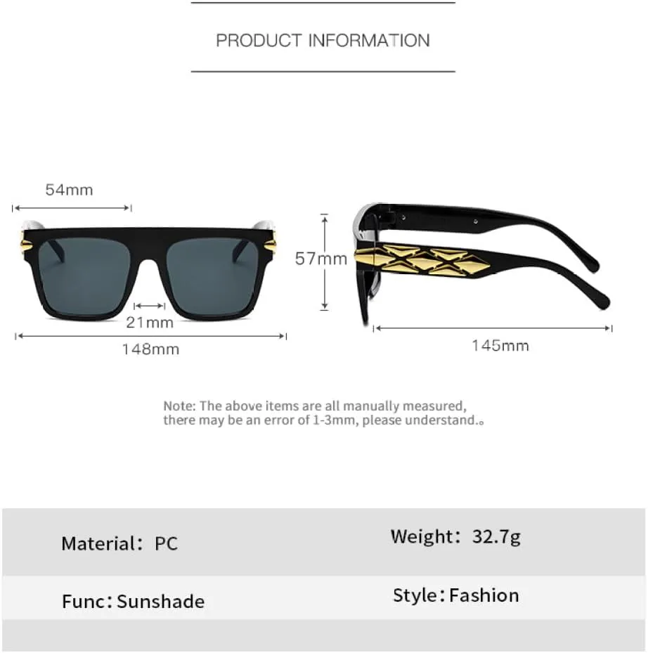 Классические квадратные солнцезащитные очки для мужчин, роскошные ретро-очки, защита от УФ-излучения UV400, женские, белые с черным, один размер LVTFCO, White Black
Классические квадратные солнцезащитные очки для мужчин, роскошные ретро-очки, защита от УФ-излучения UV400, женские, белые с черным, один размер LVTFCO, White Black