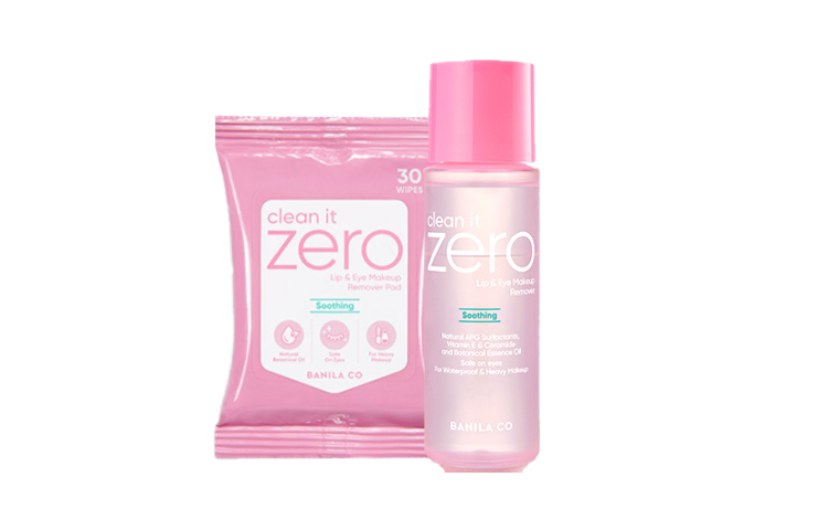 Набор для снятия макияжа с глаз и губ banilan: 30 салфеток + 2 флакона очищающего лосьона по 99 мл Banila Co.
Набор для снятия макияжа с глаз и губ banilan: 30 салфеток + 2 флакона очищающего лосьона по 99 мл Banila Co.