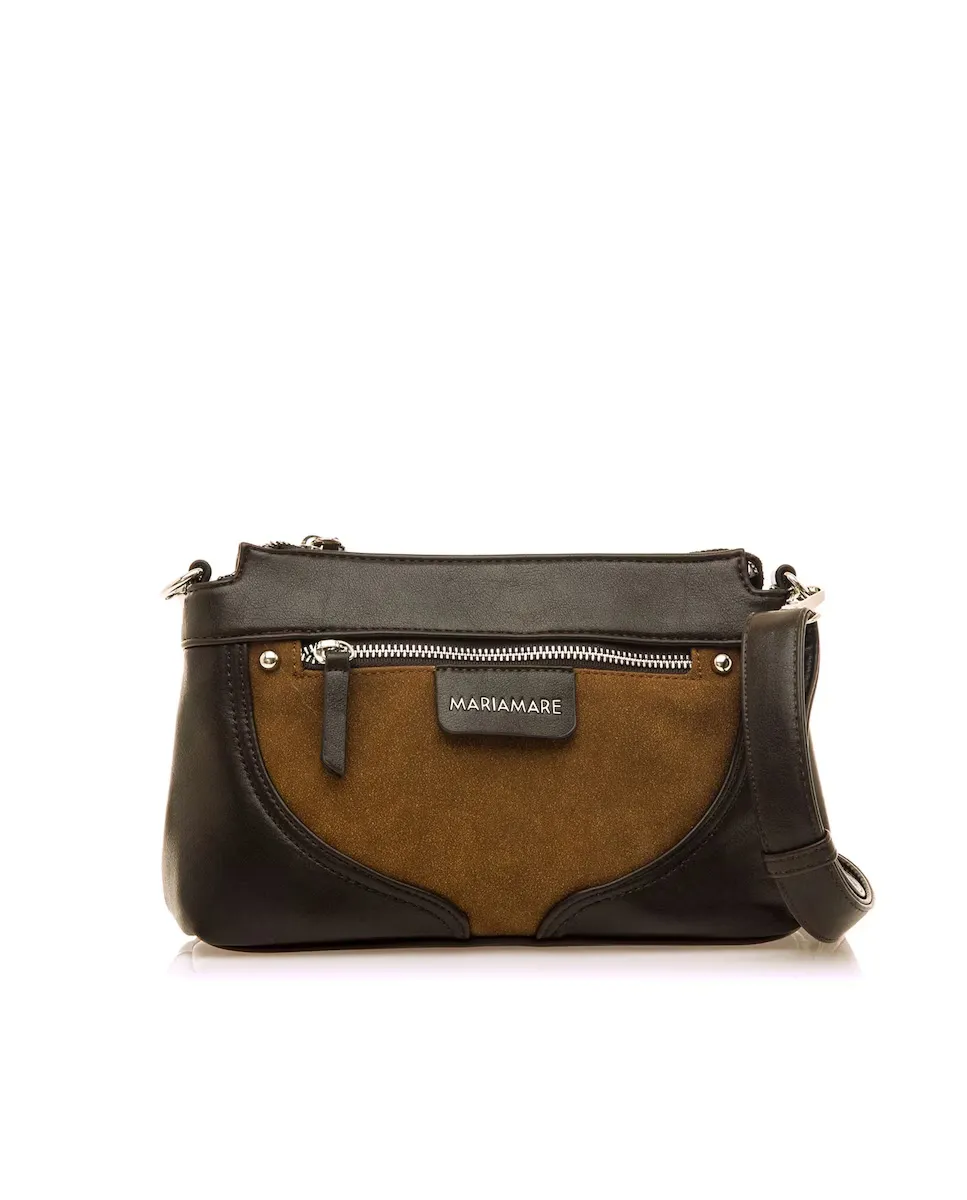 Женская сумка через плечо, комбинированная с молнией Mariamare, темно-коричневый
Женская сумка через плечо, комбинированная с молнией Mariamare, темно-коричневый