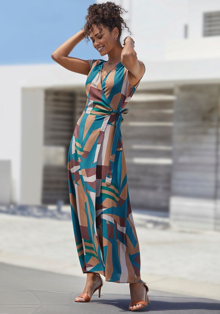Женское платье макси LASCANA, мультиколор
Женское платье макси LASCANA, мультиколор