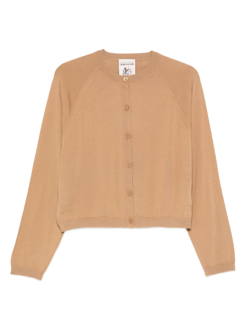 Кардиган на пуговицах Semicouture, нейтральный
Кардиган на пуговицах Semicouture, нейтральный