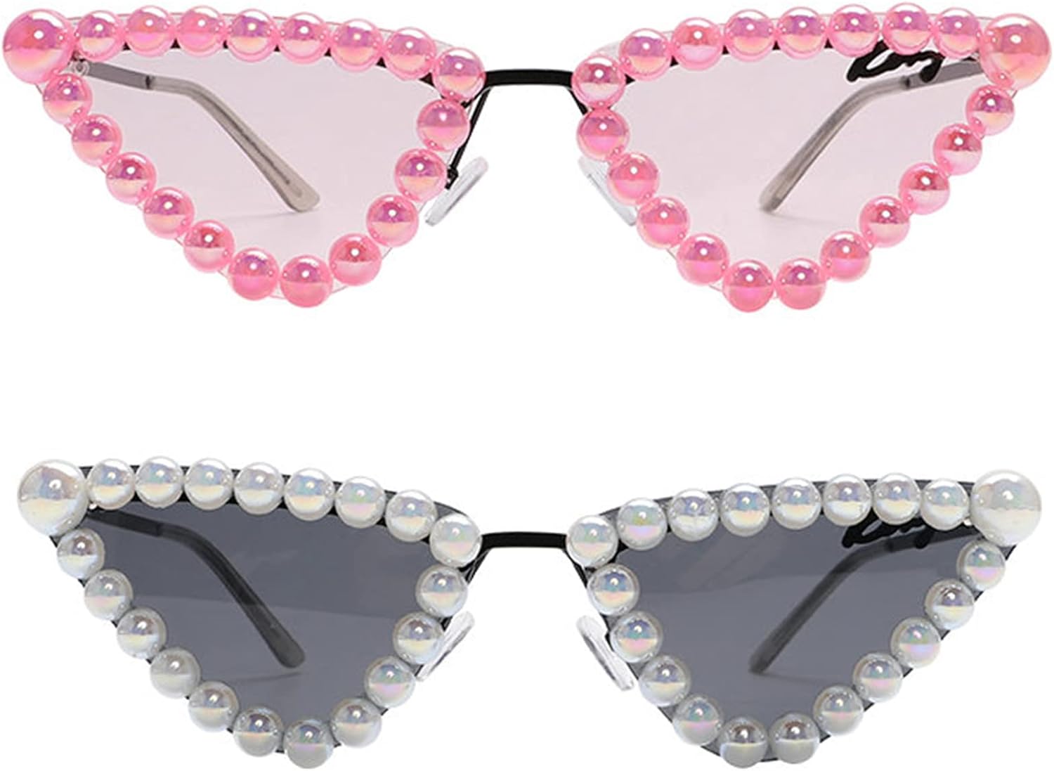 willochra Сексуальные женские модные солнцезащитные очки «кошачий глаз» с бриллиантами, защита от ультрафиолета UV400, небольшие блестящие роскошные очки с кристаллами, 2pcs-black&pink
willochra Сексуальные женские модные солнцезащитные очки «кошачий глаз» с бриллиантами, защита от ультрафиолета UV400, небольшие блестящие роскошные очки с кристаллами, 2pcs-black&pink