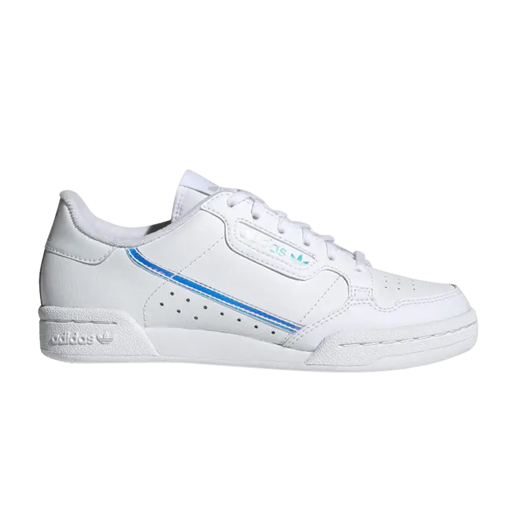 Кроссовки adidas Continental 80 J 'White Iridescent', белый
Кроссовки adidas Continental 80 J 'White Iridescent', белый