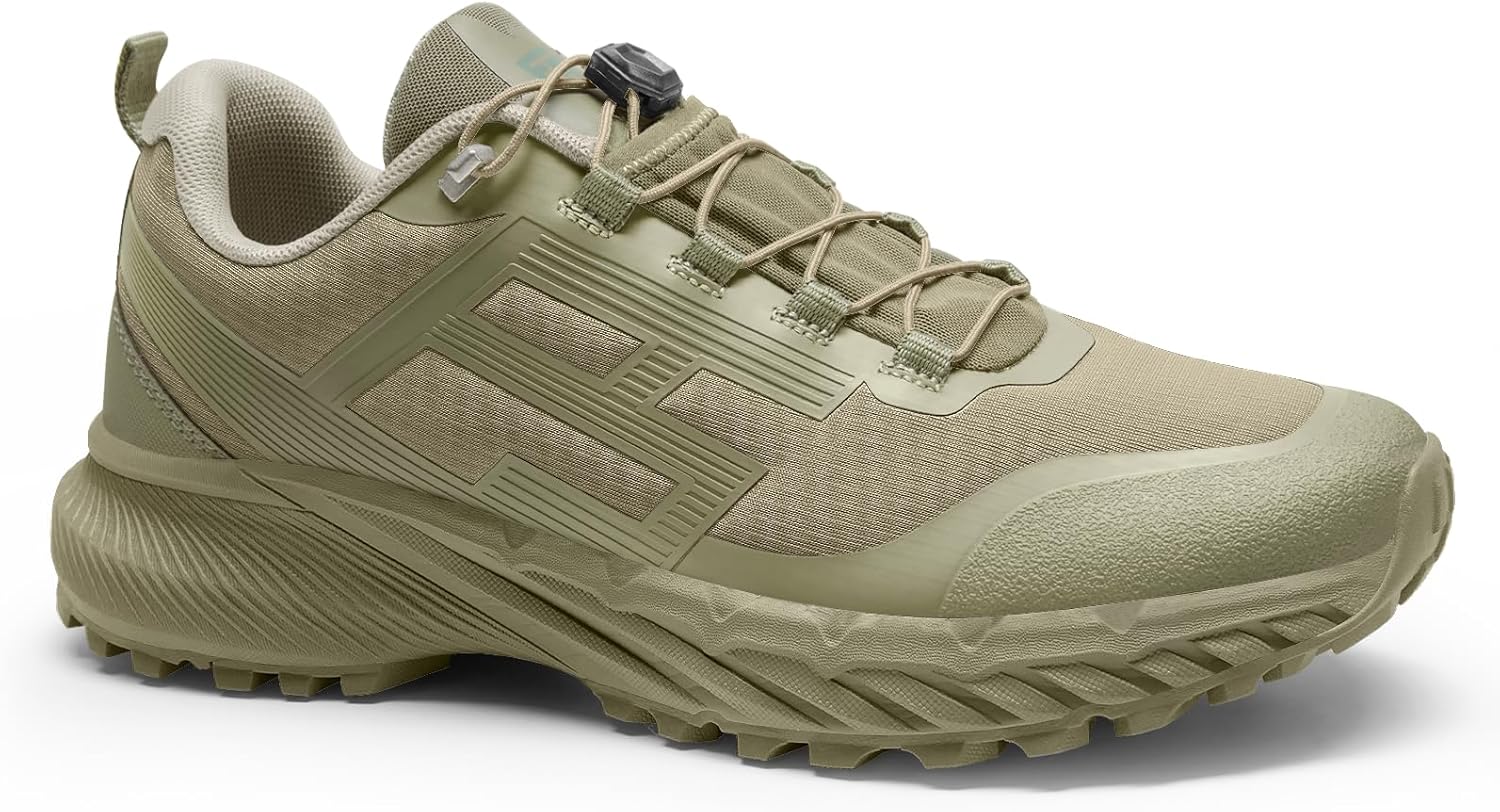 Мужские тактические кроссовки FREE SOLDIER для трейл-раннинга и походов - дышащие, легкие, с нескользящей подошвой, для прогулок, тренировок и походов, светло-зеленый
Мужские тактические кроссовки FREE SOLDIER для трейл-раннинга и походов - дышащие, легкие, с нескользящей подошвой, для прогулок, тренировок и походов, светло-зеленый