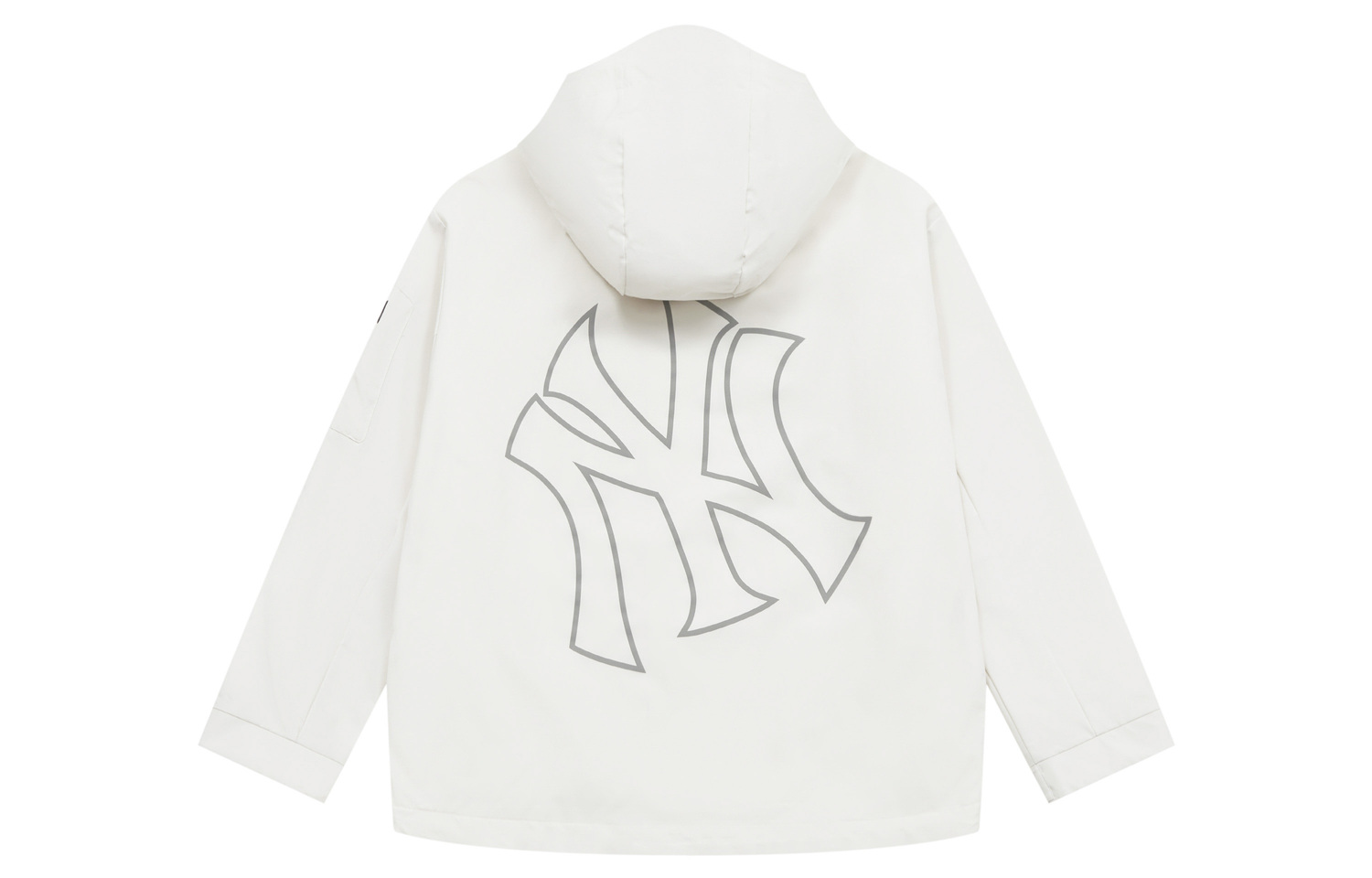 MLB Нью-Йорк Янкиз Базовый Коллекция Курка унисекс серый меланж слоновая кость, Ivory